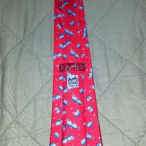 Vintage Hermes 100% Silk Tie